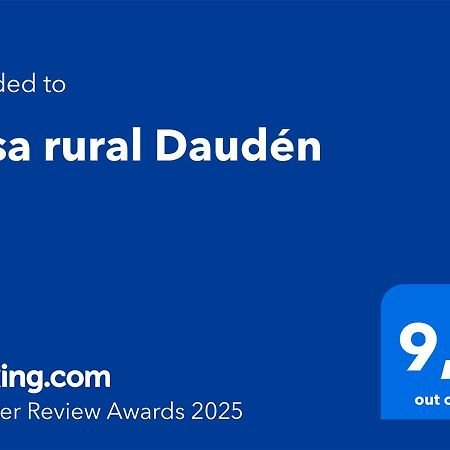 Casa Rural Dauden Cantavieja Zewnętrze zdjęcie